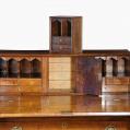 Walnut Hepplewhite Slant Front Desk Walnut Hepplewhite Slant Front Desk