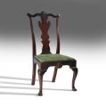 Walnut Queen Anne Side Chair