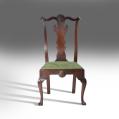 Walnut Queen Anne Side Chair