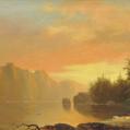 Oil on Canvas of Yosemite Landscape Oil on Canvas of Yosemite Landscape