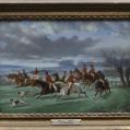 Four Oil on Board Hunt Scenes