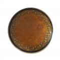Ebonized Victorian Circular Center Table