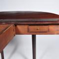 Walnut Hepplewhite Card Table