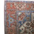 Antique Serapi Oriental Carpet