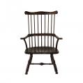 Rare and Impressive Walnut Windsor Arm Chair (SOLD)