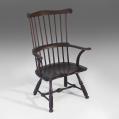 Rare and Impressive Walnut Windsor Arm Chair (SOLD)