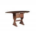 Exceptional Pine Painted Hutch Table