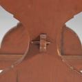 Exceptional Pine Painted Hutch Table