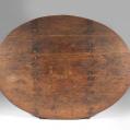 Exceptional Pine Painted Hutch Table