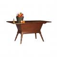 Impressive Pine Painted Dough Tray Table