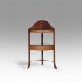 Rare American Mahogany Hepplewhite Corner Washstand Rare American Mahogany Hepplewhite Corner Washstand