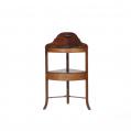 Rare American Mahogany Hepplewhite Corner Washstand Rare American Mahogany Hepplewhite Corner Washstand