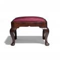 Charming Cherry Queen Anne Stool Charming Cherry Queen Anne Stool