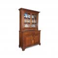 Walnut Step-Back Dutch Cupboard Walnut Step-Back Dutch Cupboard