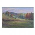 Oil on Panel Entitled "Sunset Near Unionville" by Michael Stuart Traines Oil on Panel Entitled "Sunset Near Unionville" by Michael Stuart Traines