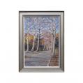 Acrylic on Linen Panel Entitled &quot;North High Canopy&quot; by John Suplee