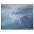 Oil on Board Entitled &quot;Zephyr&quot; by Richard Chalfant 