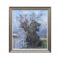 Acyrlic on Panel Entitled&quot; Persimmon Tree Cape, May Point &quot; by John Suplee