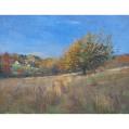 Oil on Panel Entitled "Biblical Tree at Kirkwood Preserve" by Michael Stuart Traines Oil on Panel Entitled "Biblical Tree at Kirkwood Preserve" by Michael Stuart Traines