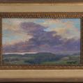 Oil on Panel Entitled &quot;Sunset Meditation&quot; by Richard Chalfant