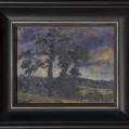 Oil on Panel Entitled &quot;Old Friend&quot; by Richard Chalfant