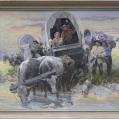 Oil on Canvas Illustration by Charles Hargens Oil on Canvas Illustration by Charles Hargens