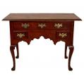 Tiger maple Queen Anne Dressing Table