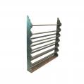 Pine Scalloped Hanging Plate Rack