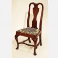 Walnut Queen Anne Side Chair