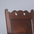 Very Rare Walnut Wm and Mary Wainscot Arm Chair