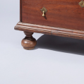 Walnut William and Mary Low Chest of Drawers 