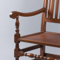 Very Rare Walnut Wainscot Arm Chair