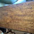 Tiger Maple Queen Anne Dressing Table