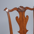 Pair of Walnut Queen Anne Side Chairs