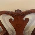 Walnut Chippendale Arm Chair