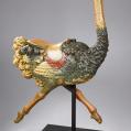 Dentzel Carved Ostrich Carousel Animal 