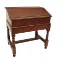 Pine William and Mary Desk on Frame
