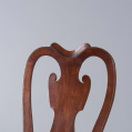 Walnut Queen Anne Balloon Seat Side Chair