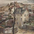 Oil on Canvas Manayunk Scene by Grace Gemberling Keast
