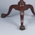 Mahogany Chippendale Dish Top Tea Table