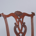 Mahogany Chippendale Carved Side Chair