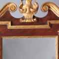 Gilded Mahogany Constitutional Mirror