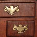 Tiger maple Queen Anne Dressing Table