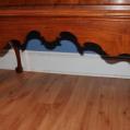 Walnut Queen Anne Chest on Frame