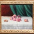 Still Life Painting of Peaches by George Cope