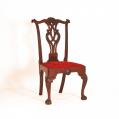 Mahogany Chippendale Carved Side Chair