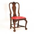 Mahogany Queen Anne Balloon Seat Side Chair