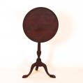 Mahogany Dish Top Candle Stand