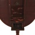 Mahogany Dish Top Candle Stand