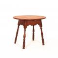 Walnut Queen Anne Oval Top Tavern Table